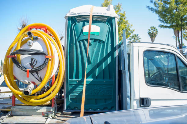 Porta potty delivery and setup in Frankenmuth, MI